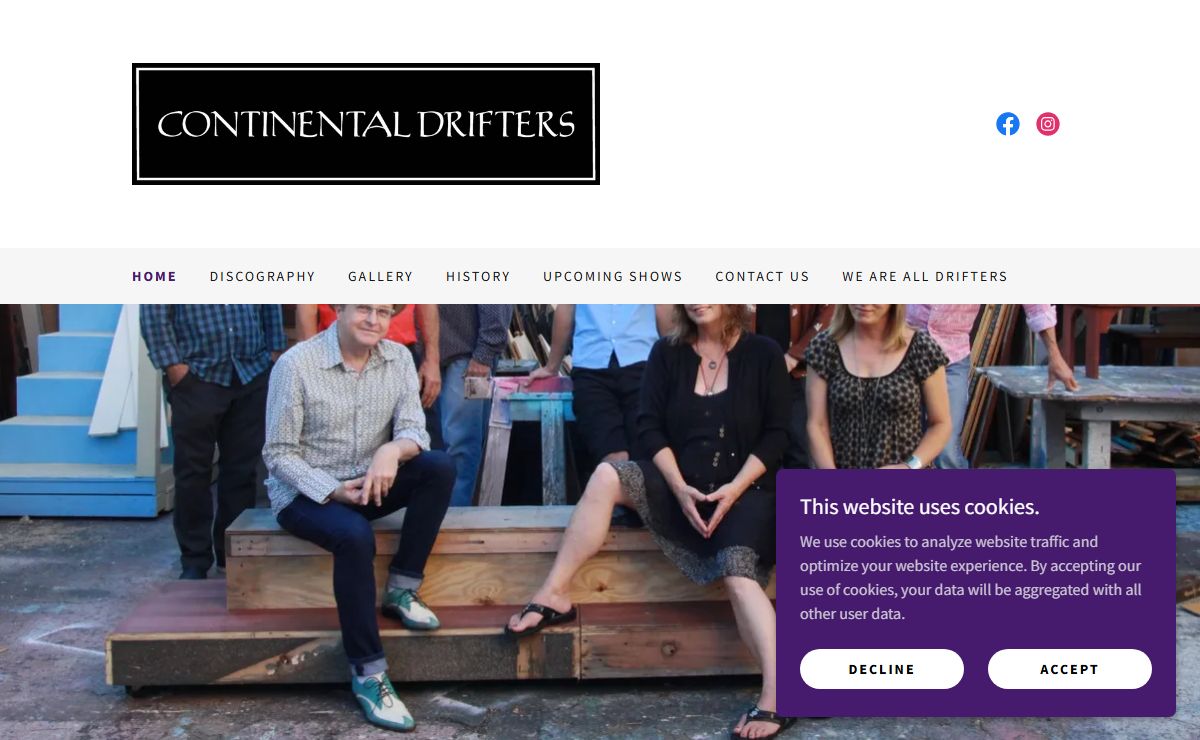Continental Drifters