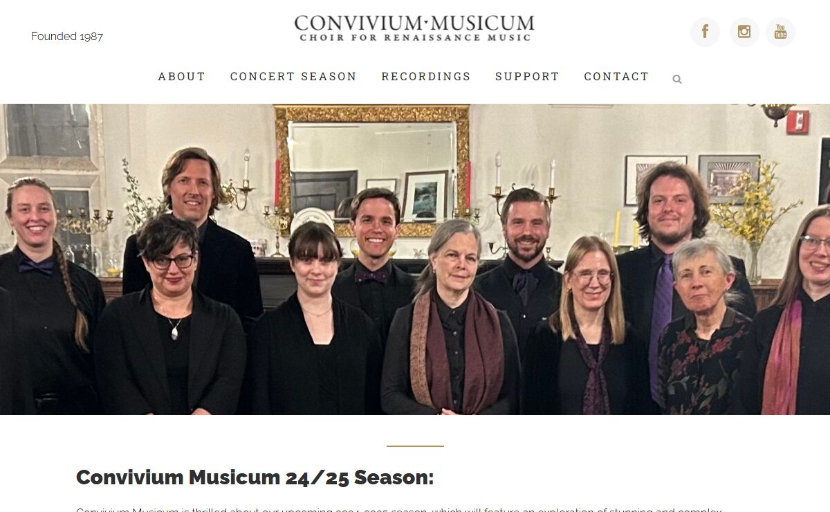 Convivium Musicum | Choir for Renaissance Music