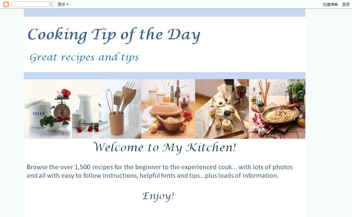 Cooking Tip of the Day