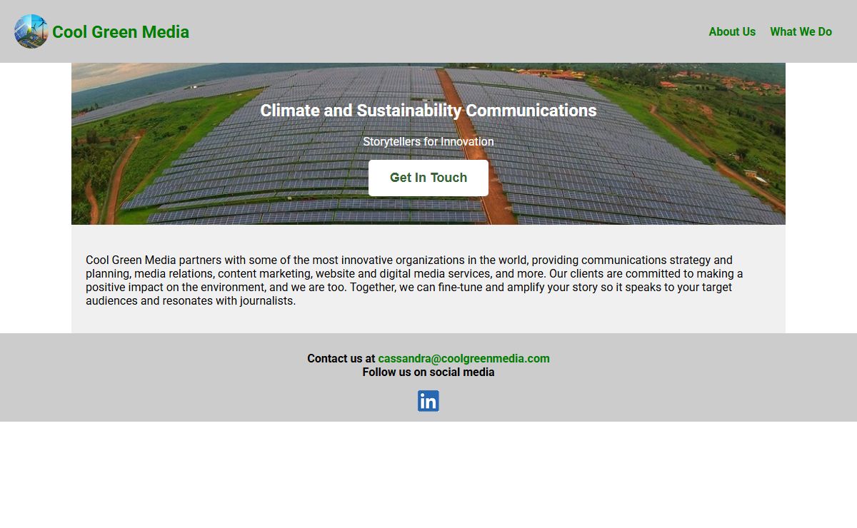 Cool Green Media - Communications Services