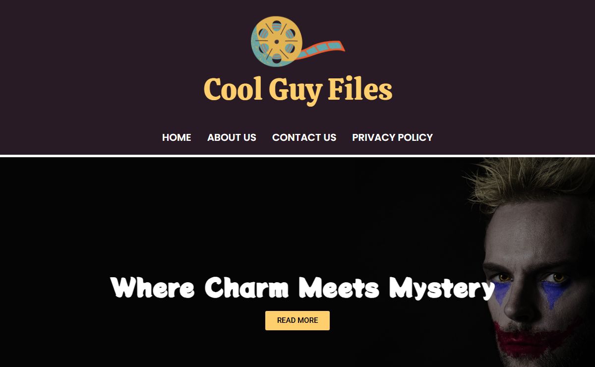 Cool Guy Files – Cool Guy Files: Where Charm Meets Mystery