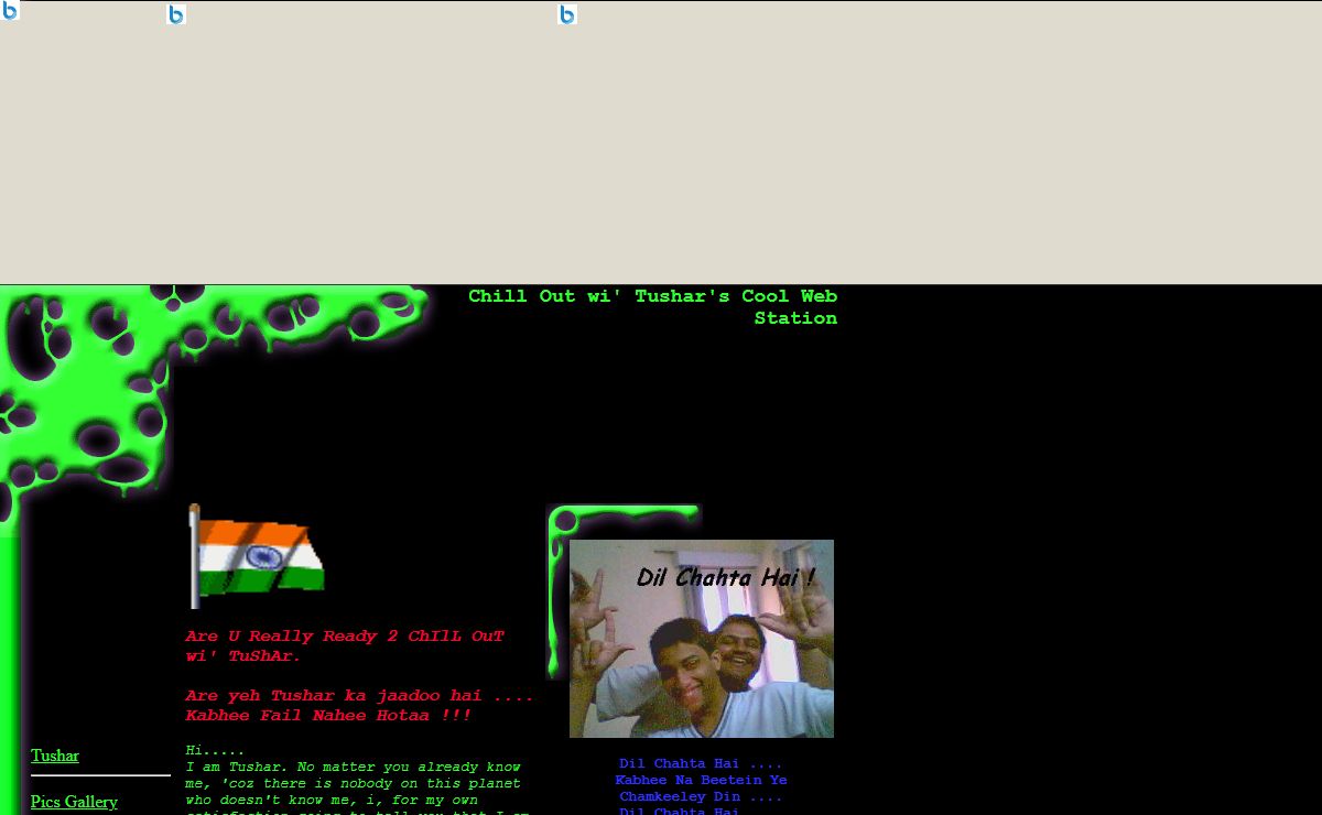 Chill Out wi' Tushar's Cool Web Station