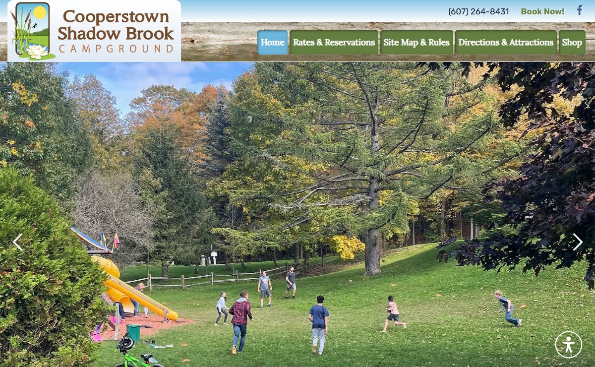Cooperstown Shadow Brook Campground :: Family Camping in Cooperstown, New York