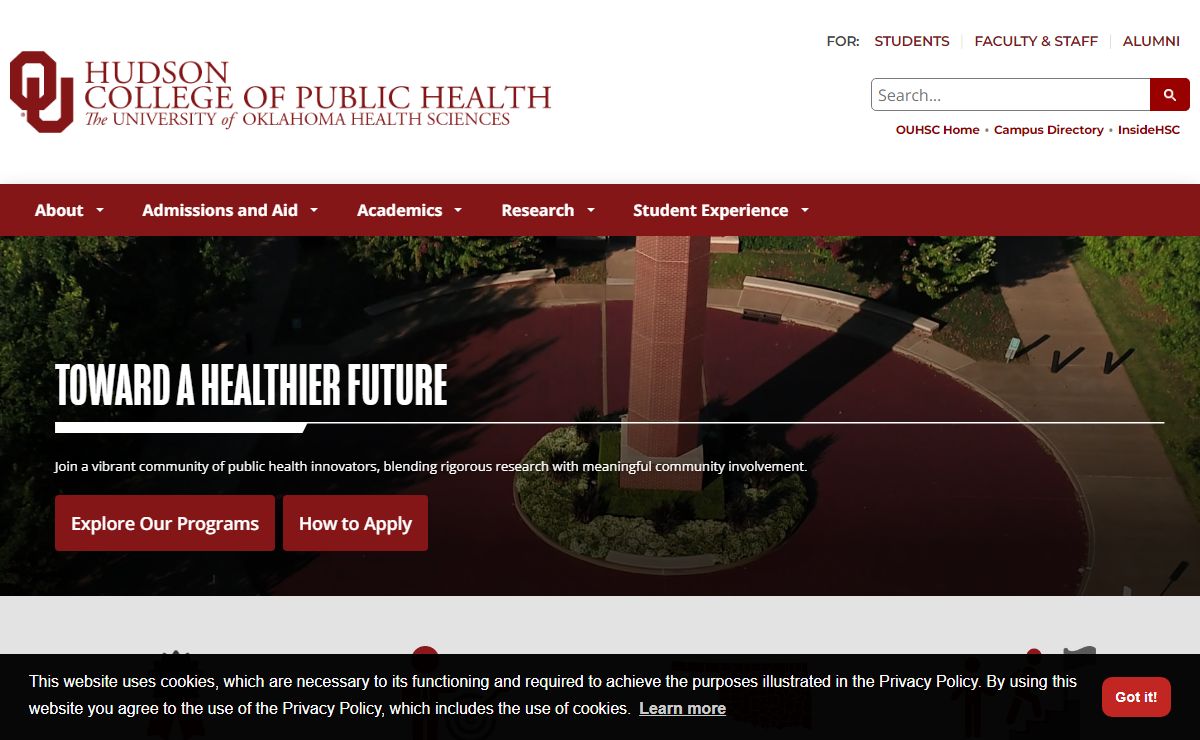 University of Oklahoma Hudson College of Public Health