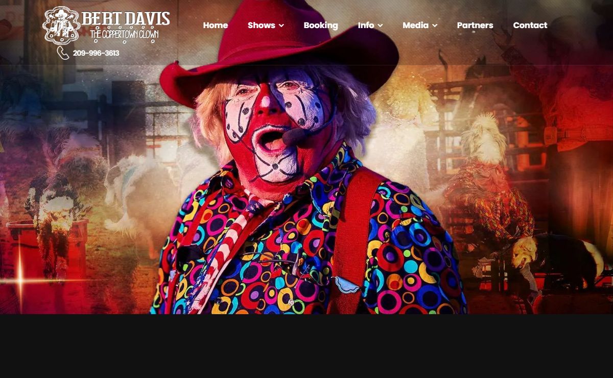 Bert Davis – The Coppertown Clown