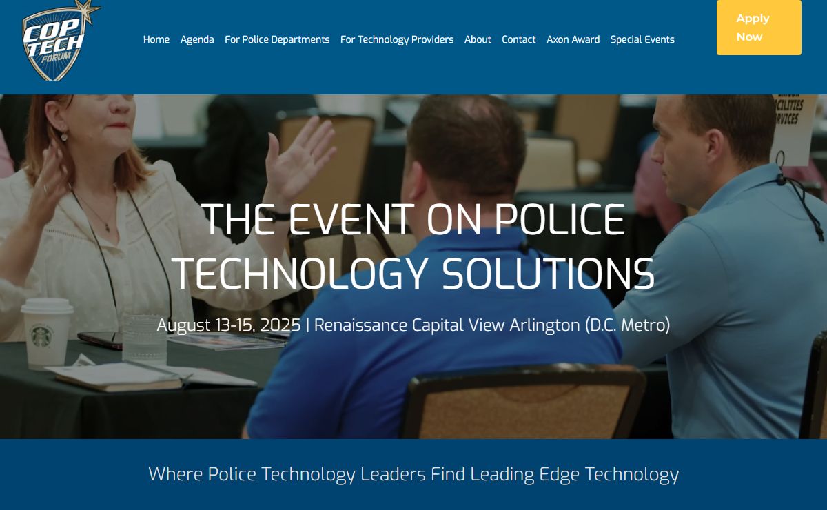 CopTech Forum – Where Police Technology Leaders Find Leading-Edge Technology