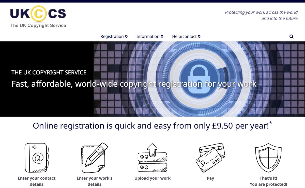 UK Copyright Service - UK and International Copyright Registration Centre