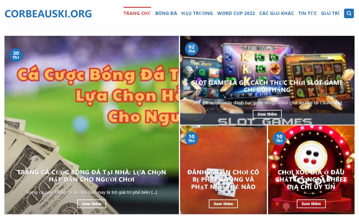 Trang chủ - corbeauski.org