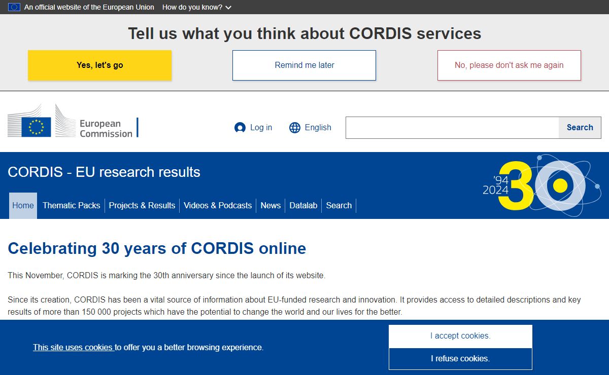 CORDIS | European Commission