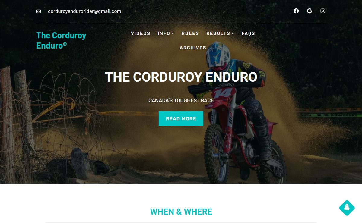 The Corduroy Enduro® – The Corduroy Enduro® …Canada’s Toughest Race!!