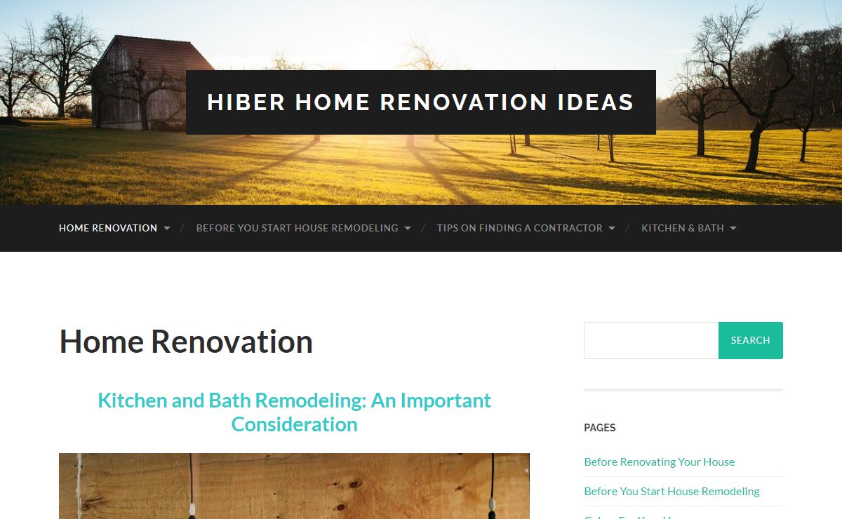 HiBer Home Renovation Ideas