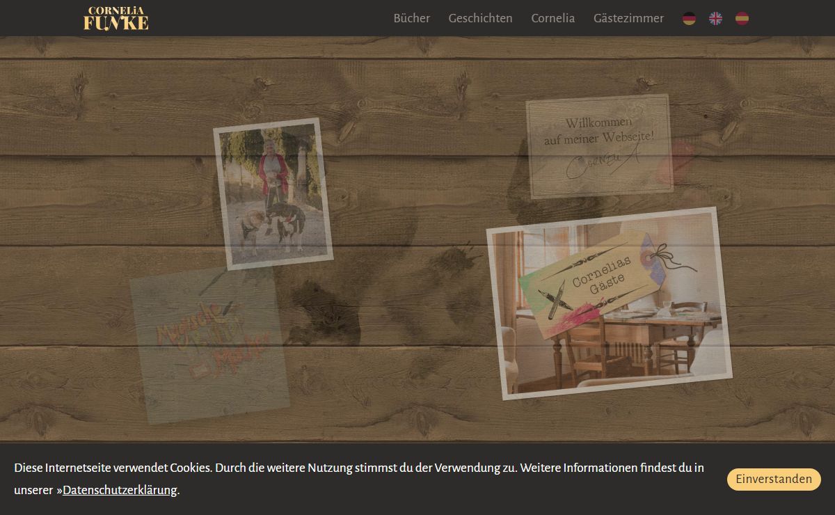 Cornelia Funke – Die offizielle Homepage