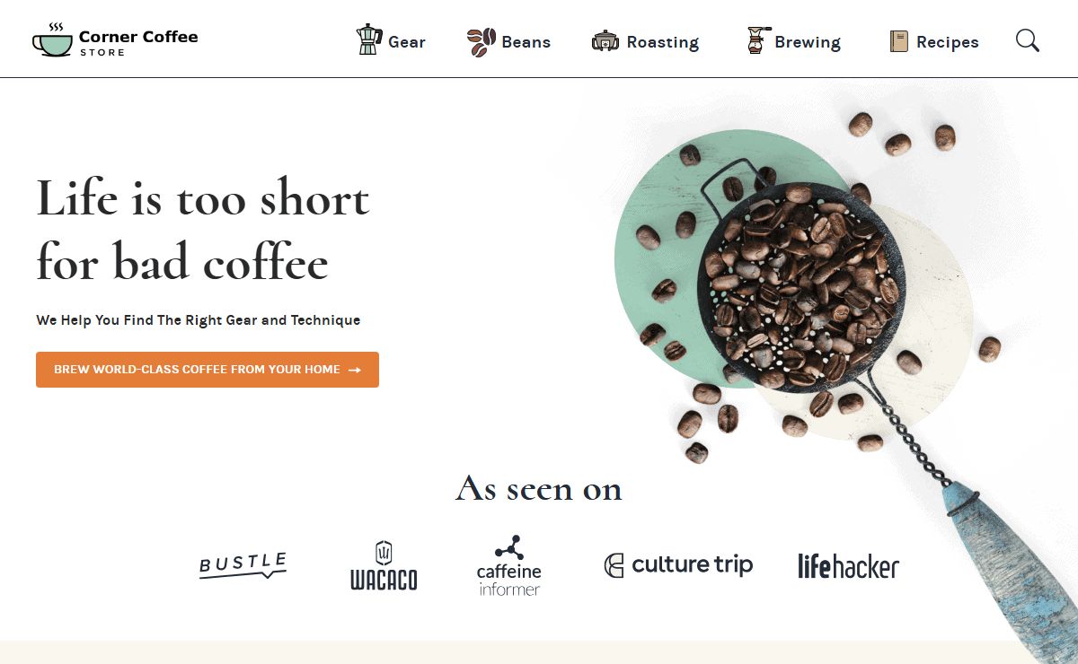 Corner Coffee Store - We Help You Find The Right Gear & Technique