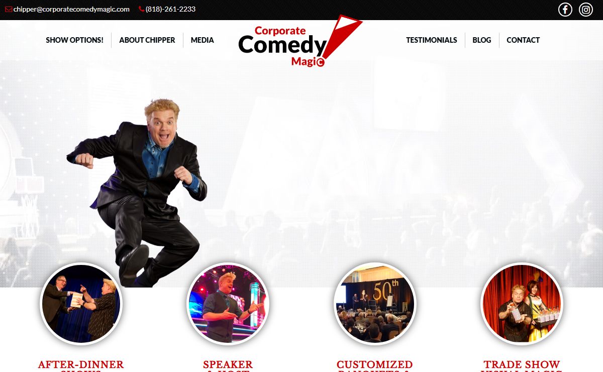 Home - Chipper Lowell : Corporate Comedy Magic