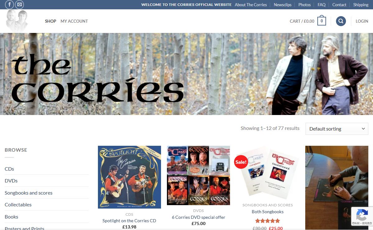 Shop - The Corries Official Website