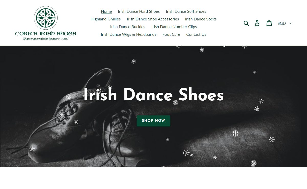 Corr's Irish Dance Shoes | Best Irish Dance Hard Shoes& Ghillies