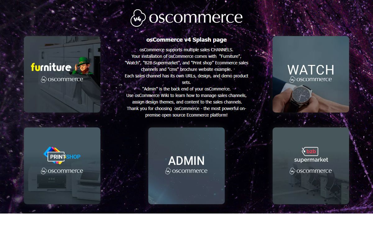 Ecommerce platform - osCommerce by Holbi Group