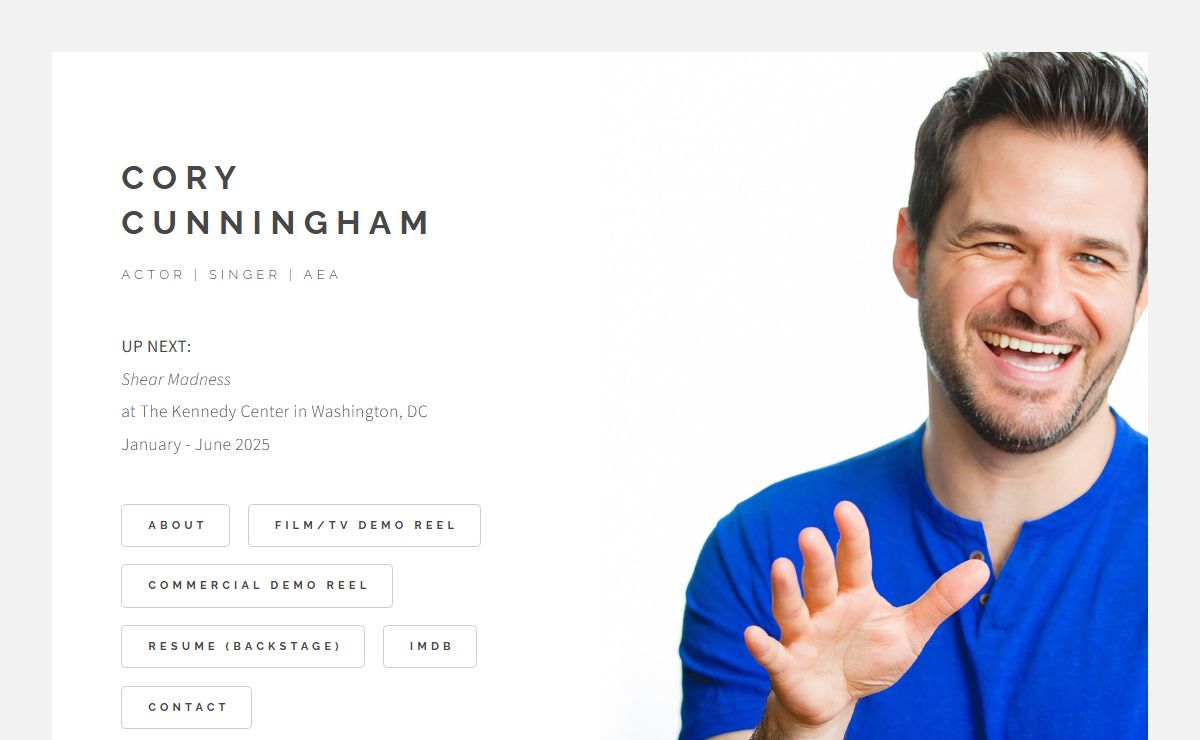 Cory Cunningham - Actor | Singer
