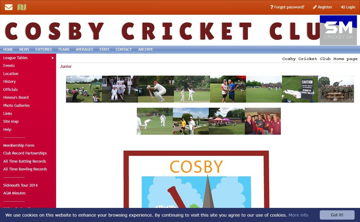 Cosby Cricket Club : home