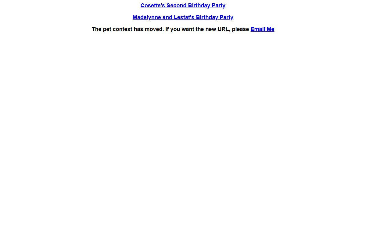 Birthday Parties