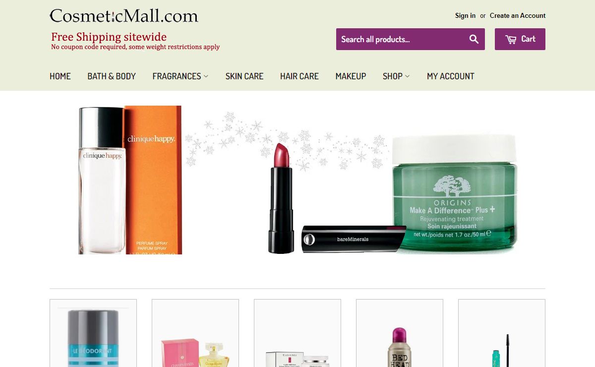 Cosmeticmall.com Beauty Superstore Makeup Cosmetics Skincare Fragrance – CosmeticMall.com