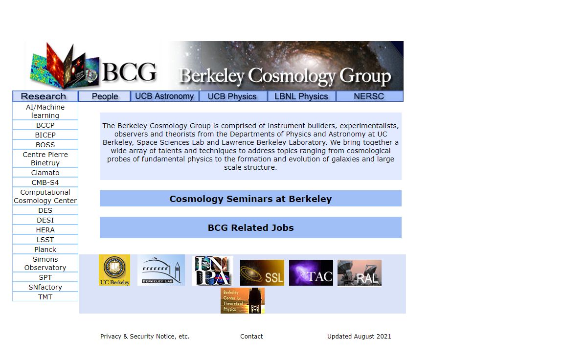 Berkeley Cosmology Group
