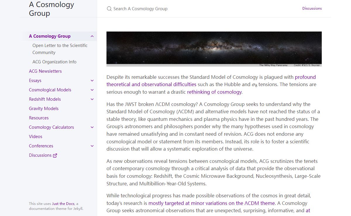A Cosmology Group | Observations, inferences and the fading confidence in ΛCDM cosmology