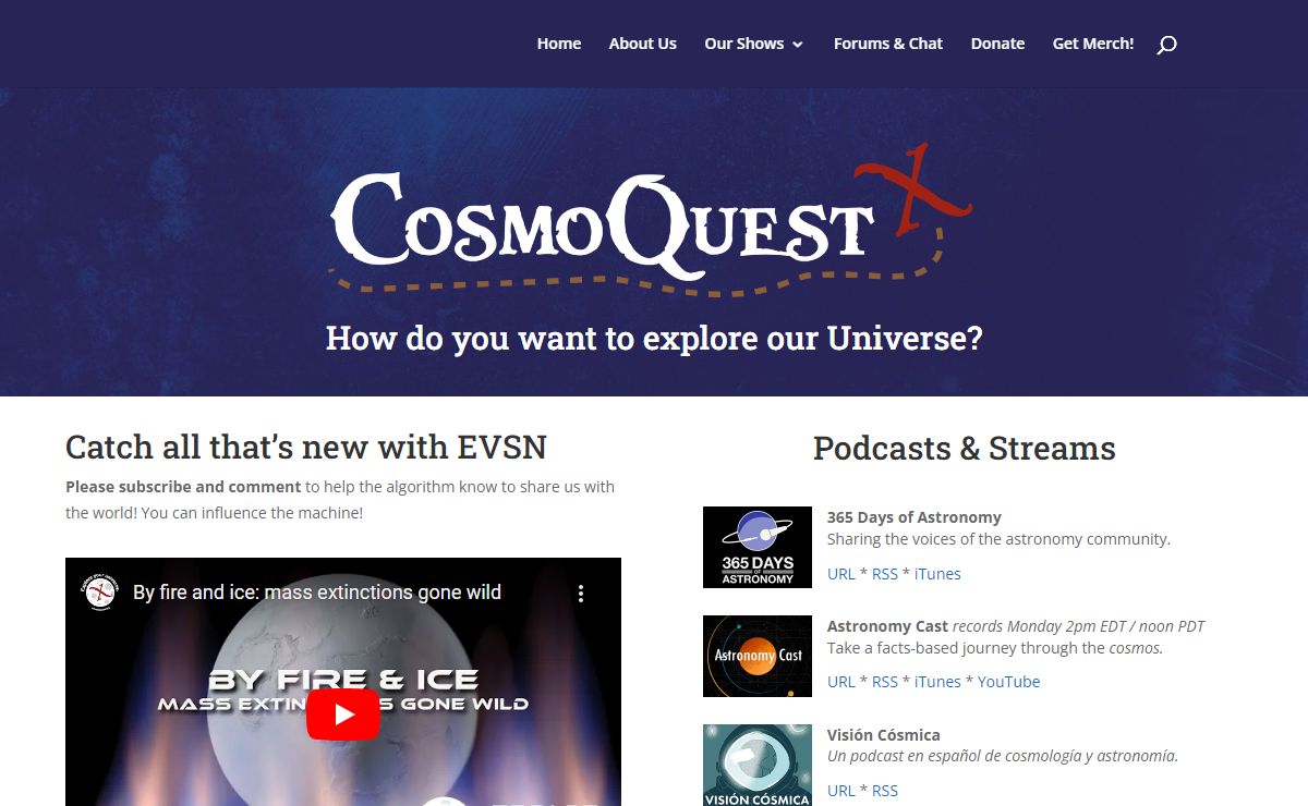 - CosmoQuest
