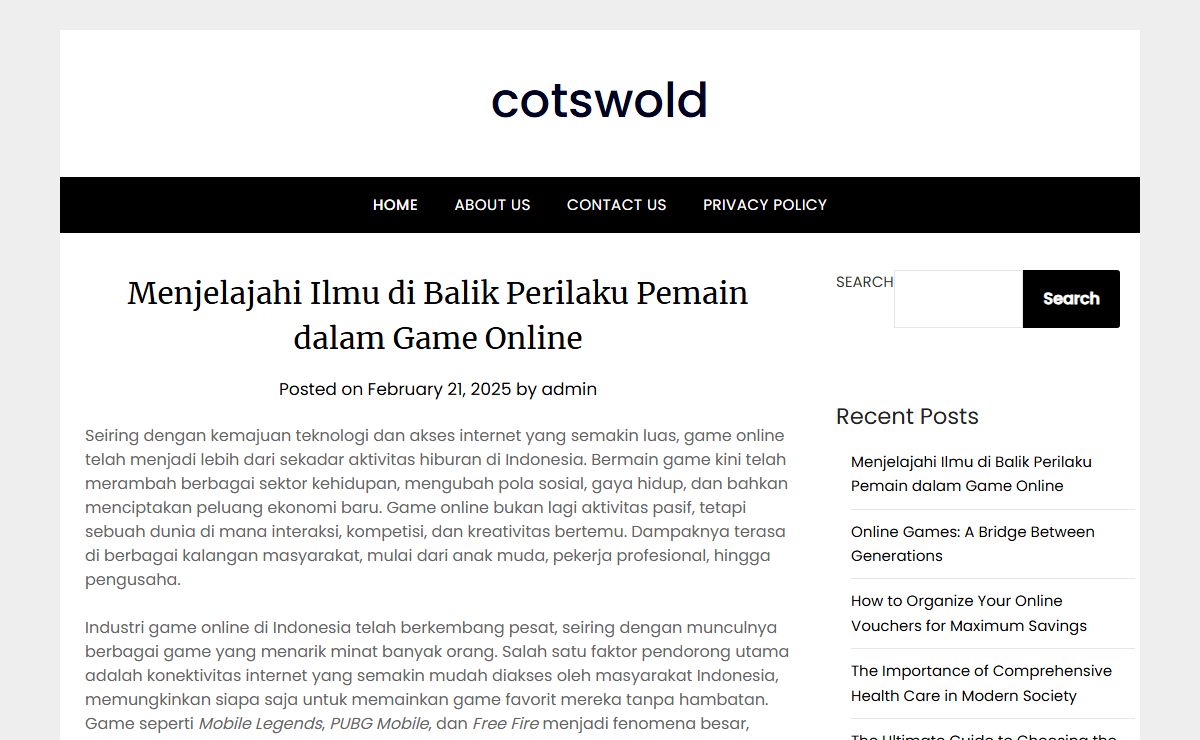 cotswold -