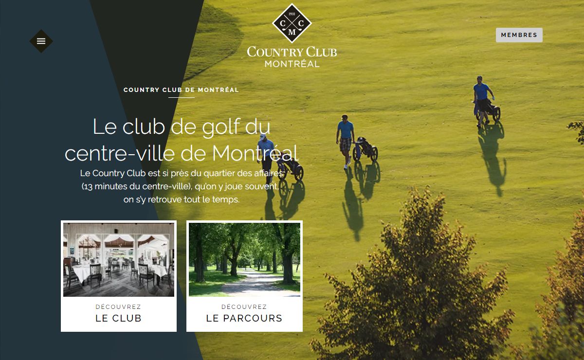 Accueil - Country Club de Montréal
