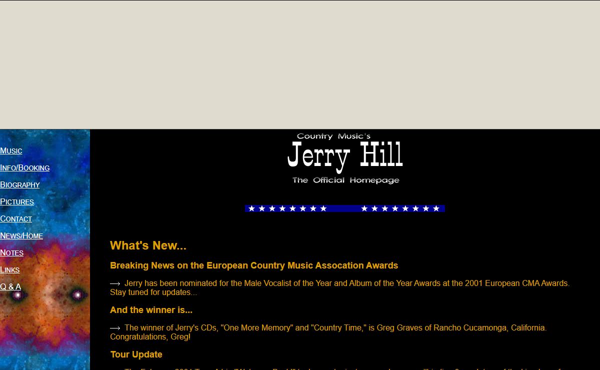 Jerry Hill's Country Music Notes
