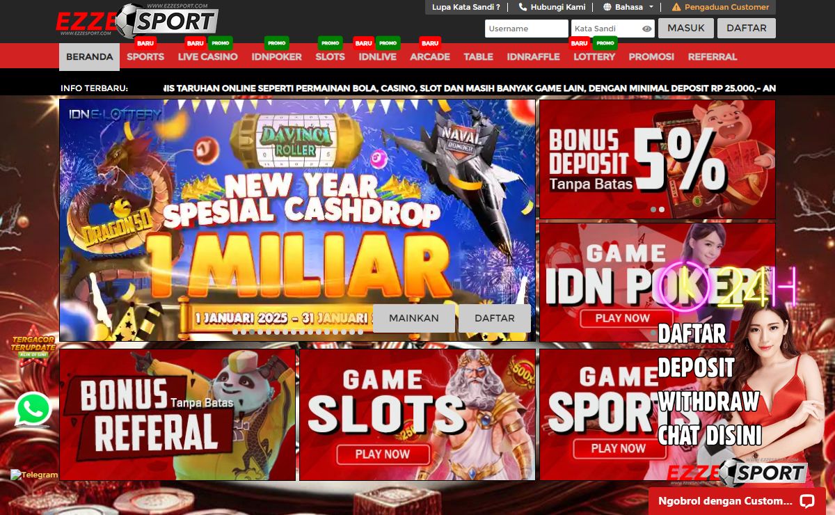 Ezzesport: Situs Judi Slot Gacor & Slot88 Online Paling Gacor Hari Ini