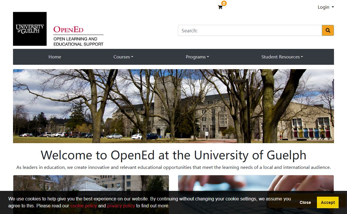 Home | Open Learning and Educational Support