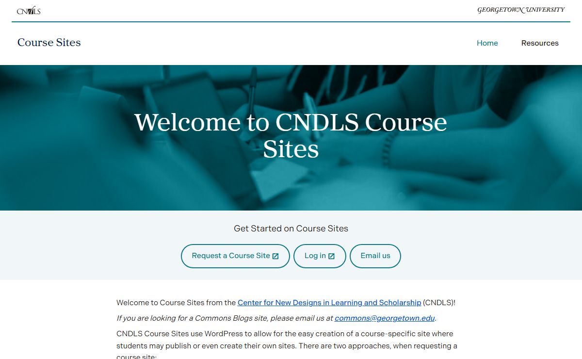 CNDLS Course Sites