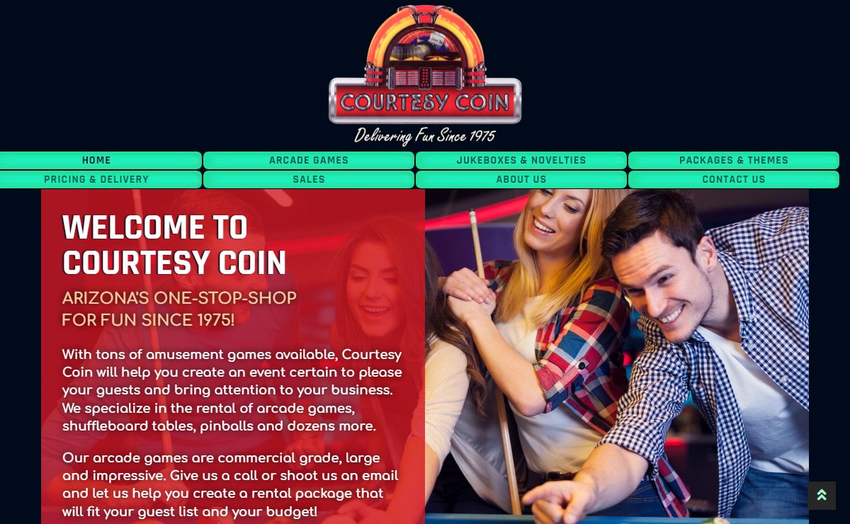 Courtesy Coin – Delivering Fun Since 1975
