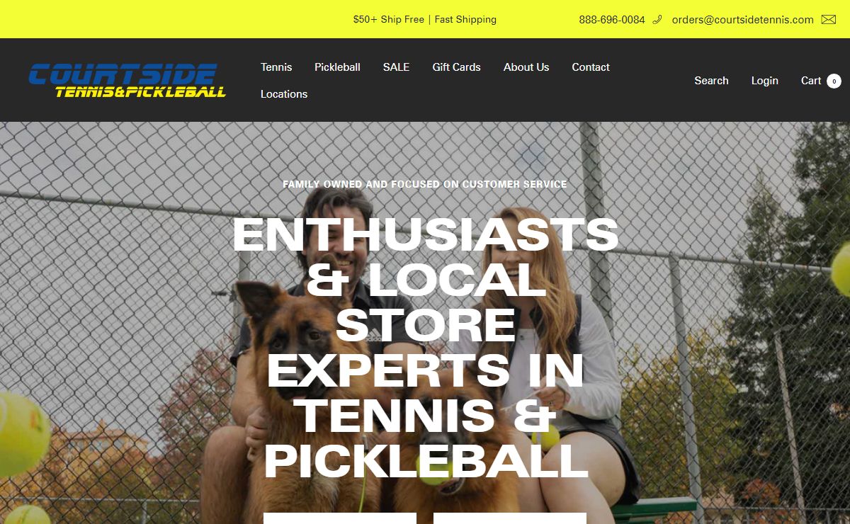 Tennis Store | Pro Gear | Shop Courtside Tennis & Pickleball