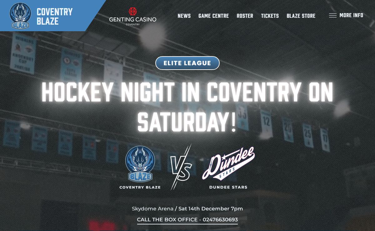 Home - Coventry Blaze