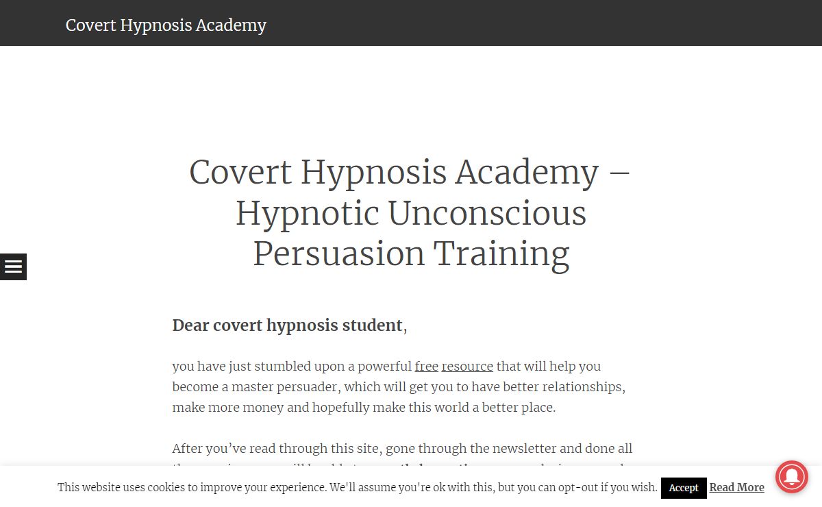 Covert Hypnosis Academy