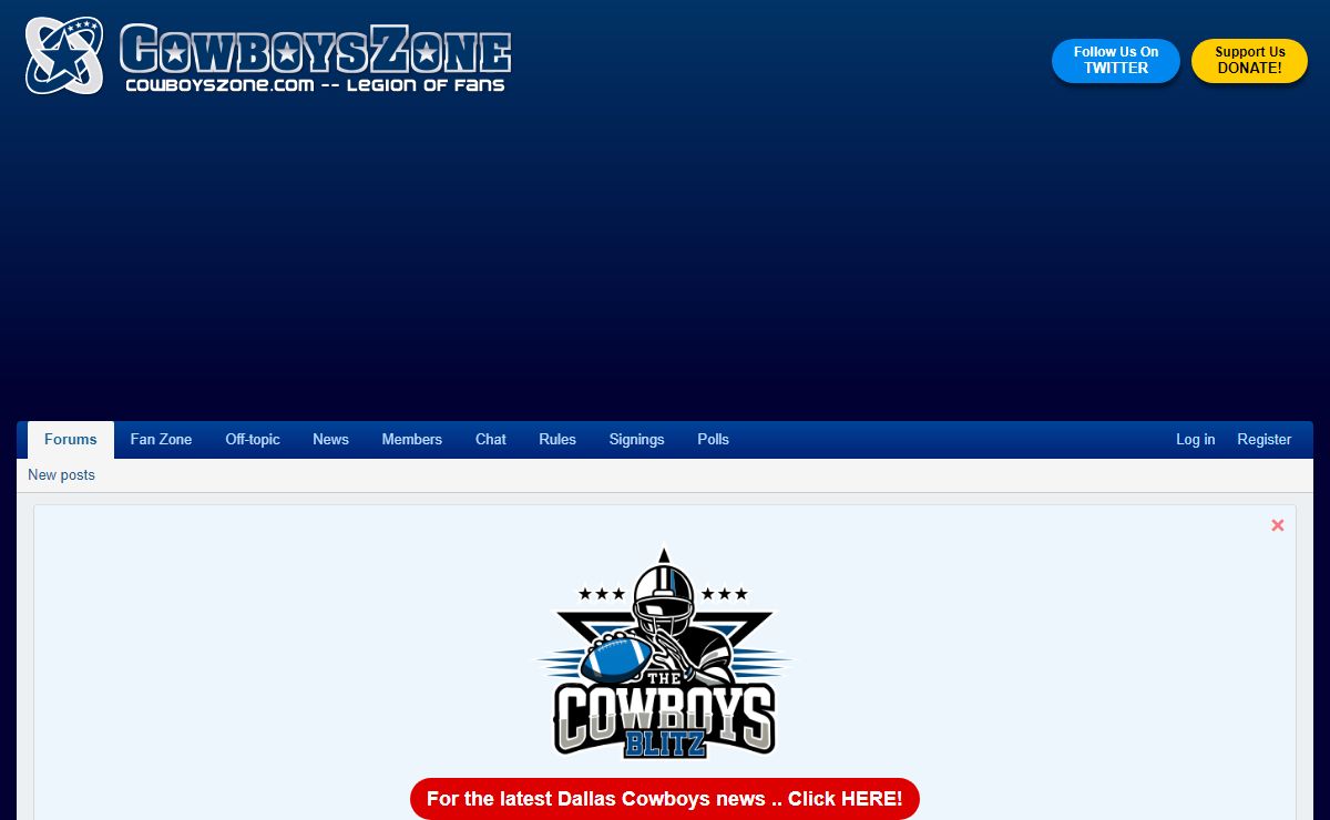 Dallas Cowboys Forum - CowboysZone.com
