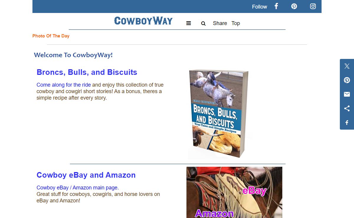 Welcome To CowboyWay.com