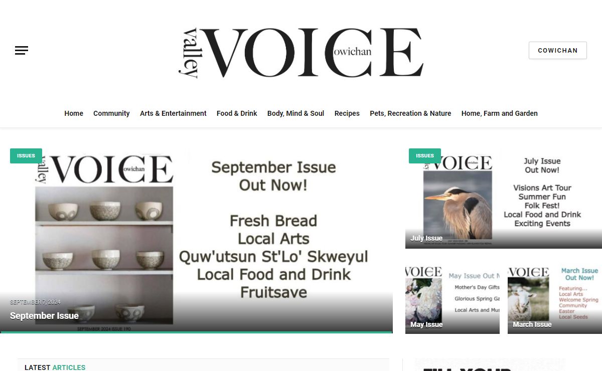 Cowichan Valley Voice - Cowichan Valley Voice