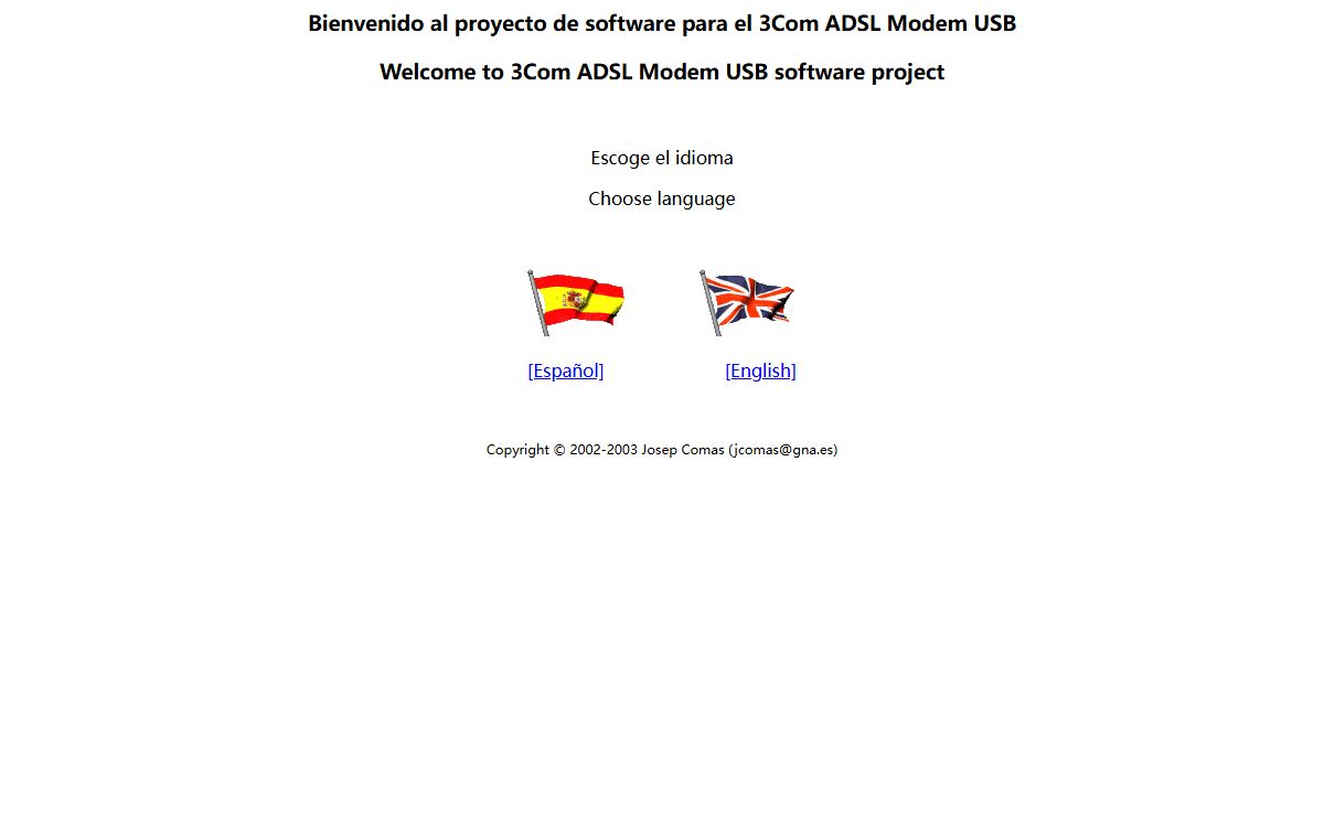 3Com ADSL Modem USB