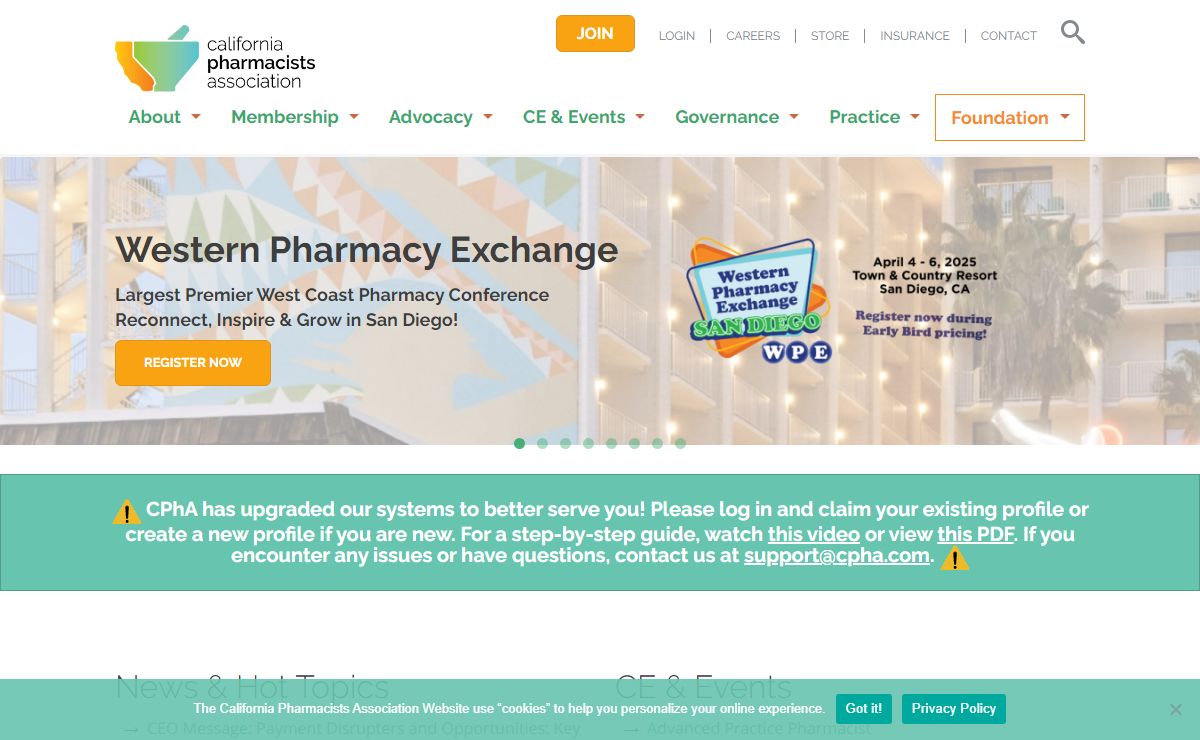 Home - California Pharmacists Association