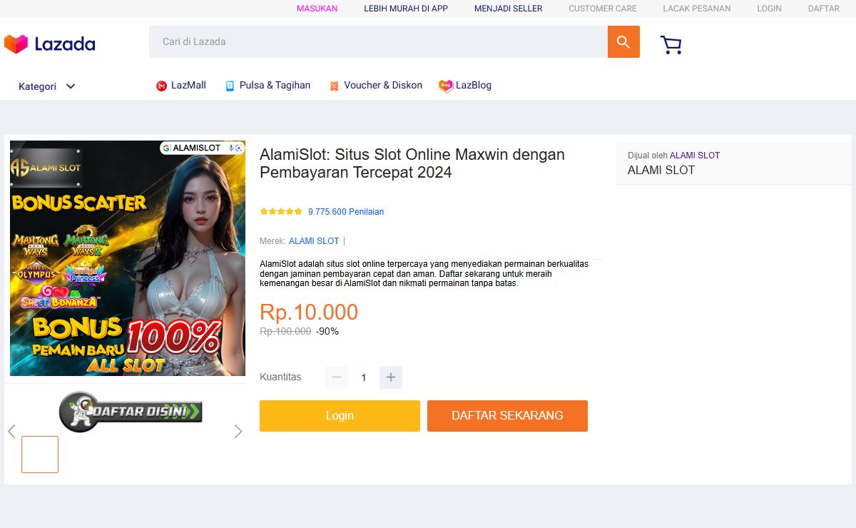 AlamiSlot: Situs Slot Online Maxwin dengan Pembayaran Tercepat 2024
