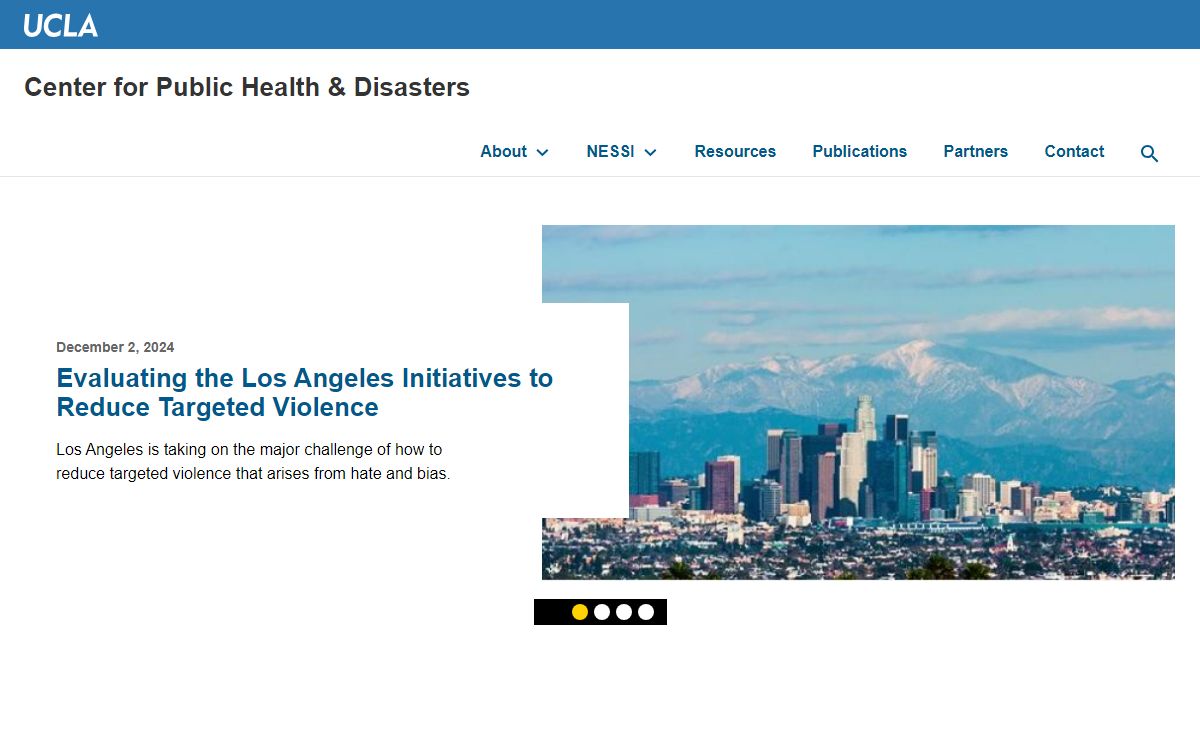 Home | Center for Public Health & Disasters