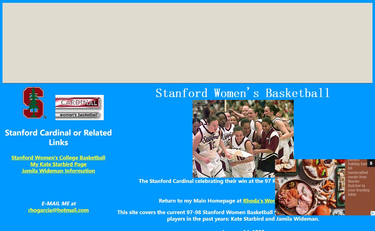 Stanford Women's College Basketball
