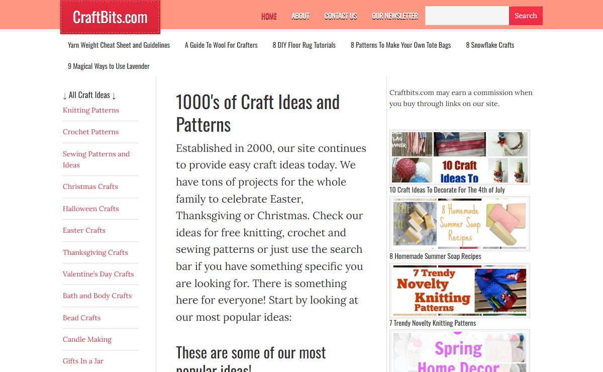 DIY Crafts, Projects And Handmade Gift Ideas – Craftbits.com