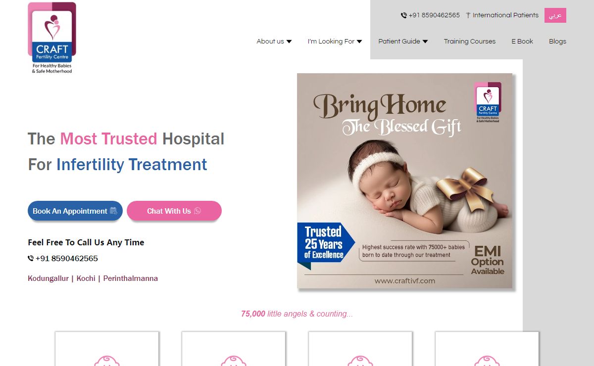 CRAFT - Best InFertility Hospital in Kochi Kerala