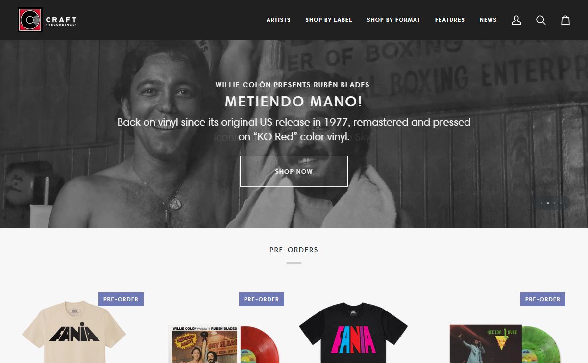 Craft Recordings | Official Website and Store