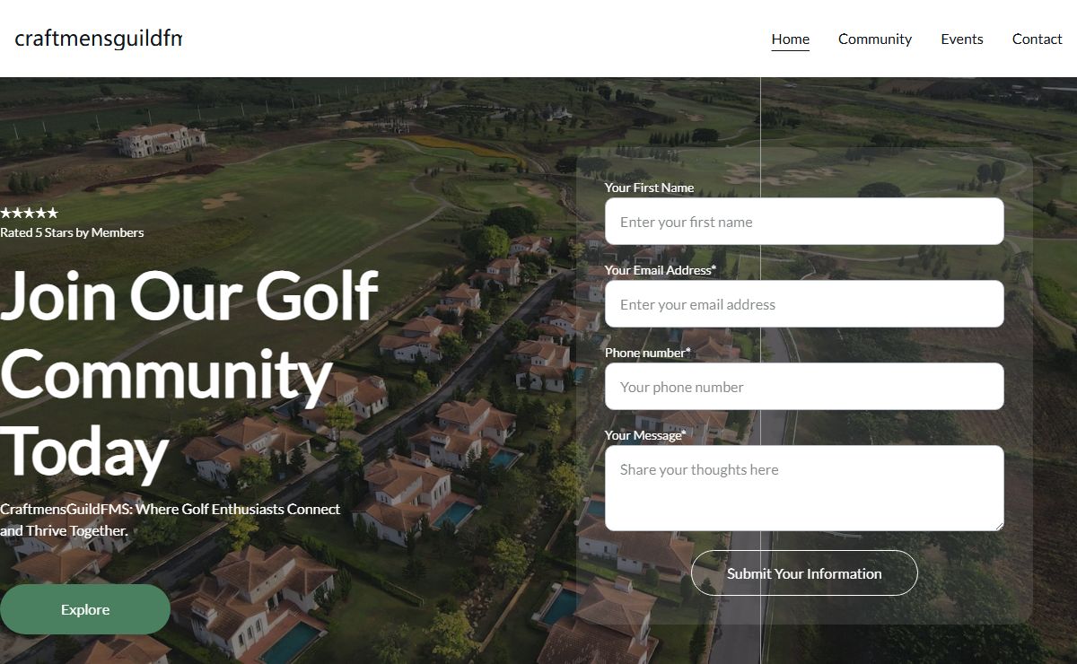 Craftmens Guild FMS - Your Ultimate Golf Community | craftmensguildfms